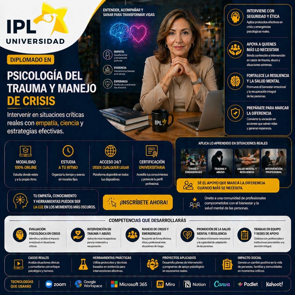 Psicología del Trauma y Manejo de Crisis