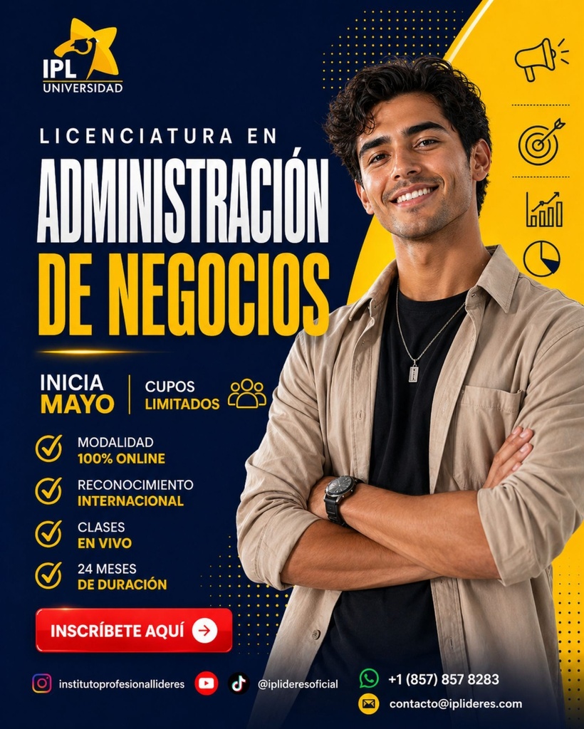 Licenciatura Administración de Negocios (24 meses)