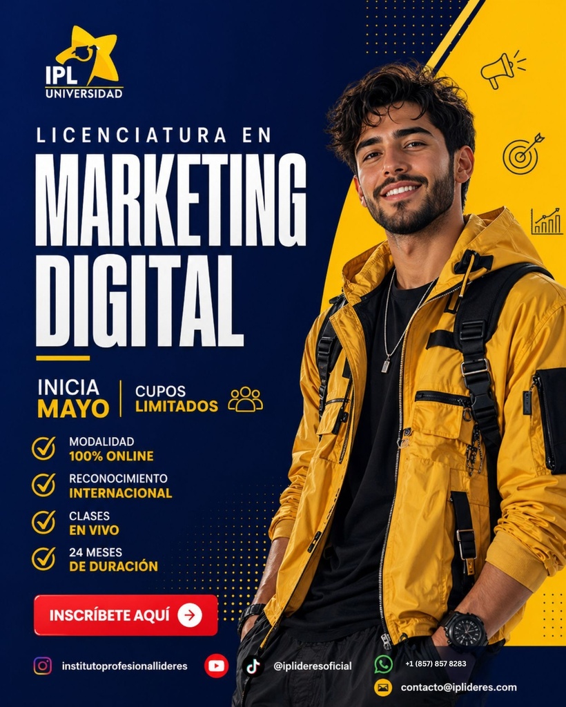 Licenciatura Marketing Digital (24 meses)