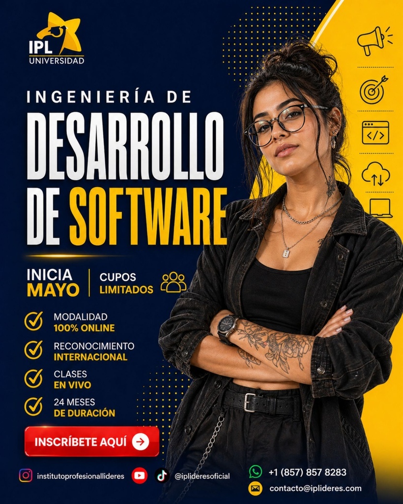 Ingeniería en Desarrollo de Software (24 meses)