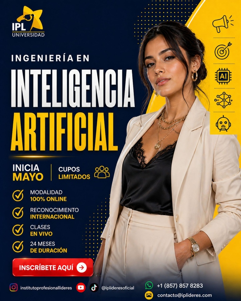 Ingeniería en Inteligencia Artificial (24 meses)
