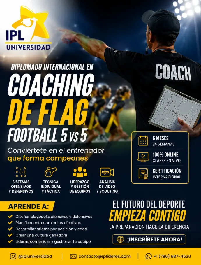 IPL Money Academy en Coaching de Flag Football