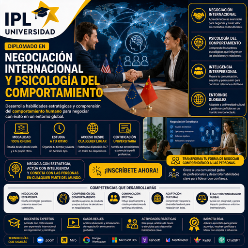 [NI-EC-D] Negociación Internacional y Psicología del Comportamiento