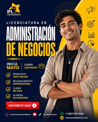 [AN-EC-LIC] Licenciatura Administración de Negocios (24 meses)