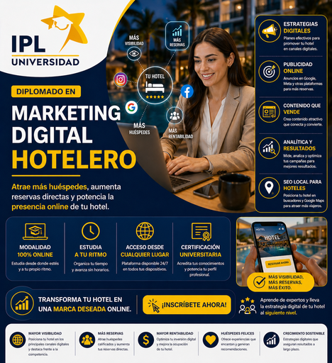 Diplomado Marketing Hotelero Digital